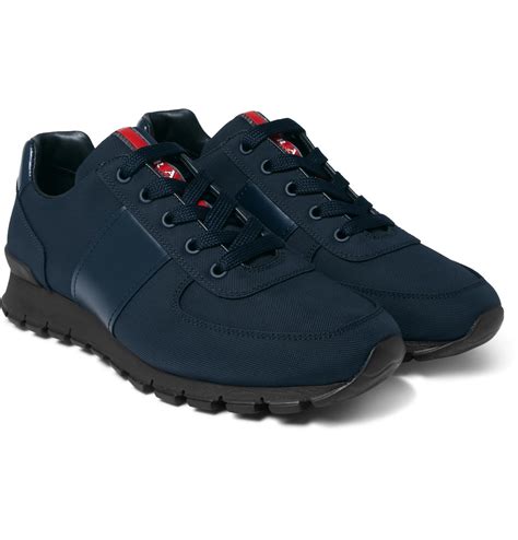 Prada Match Race Sneakers in Blue for Men 